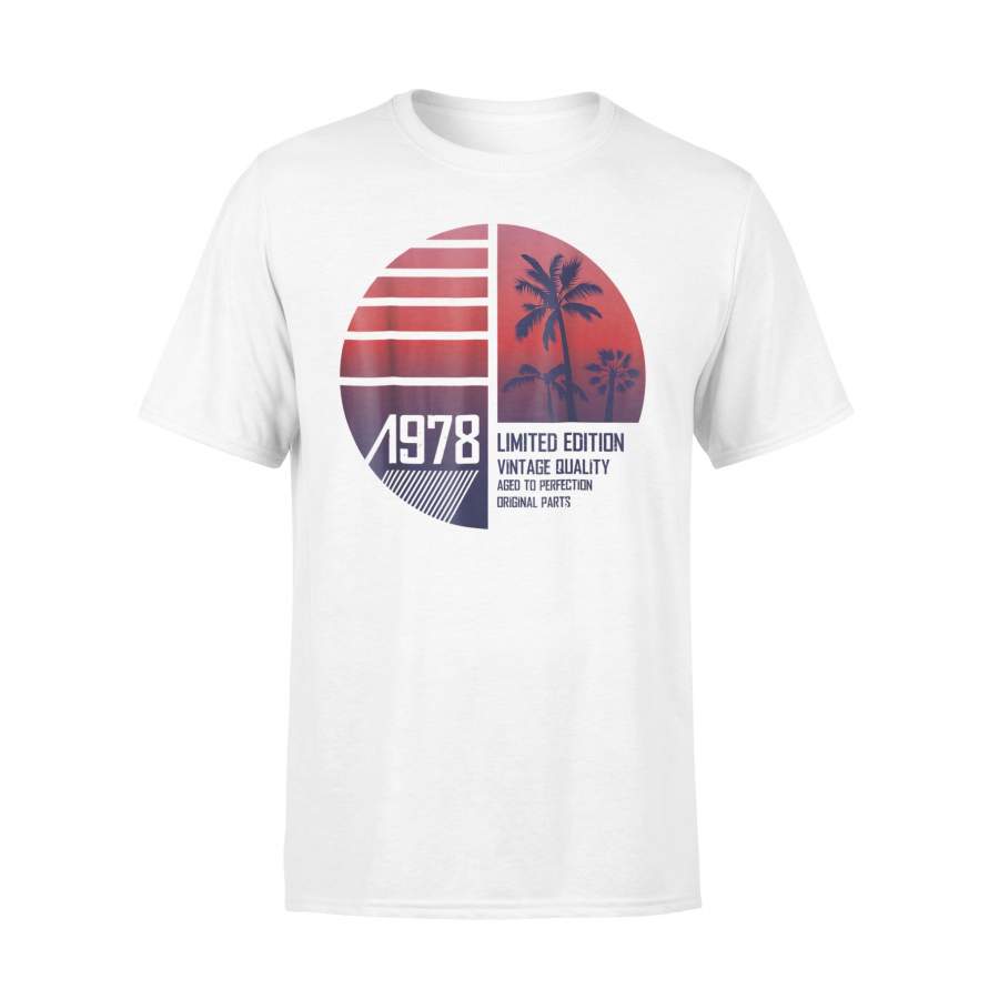 40th birthday 1978 Vintage Tropical Miami 70s T-shirt