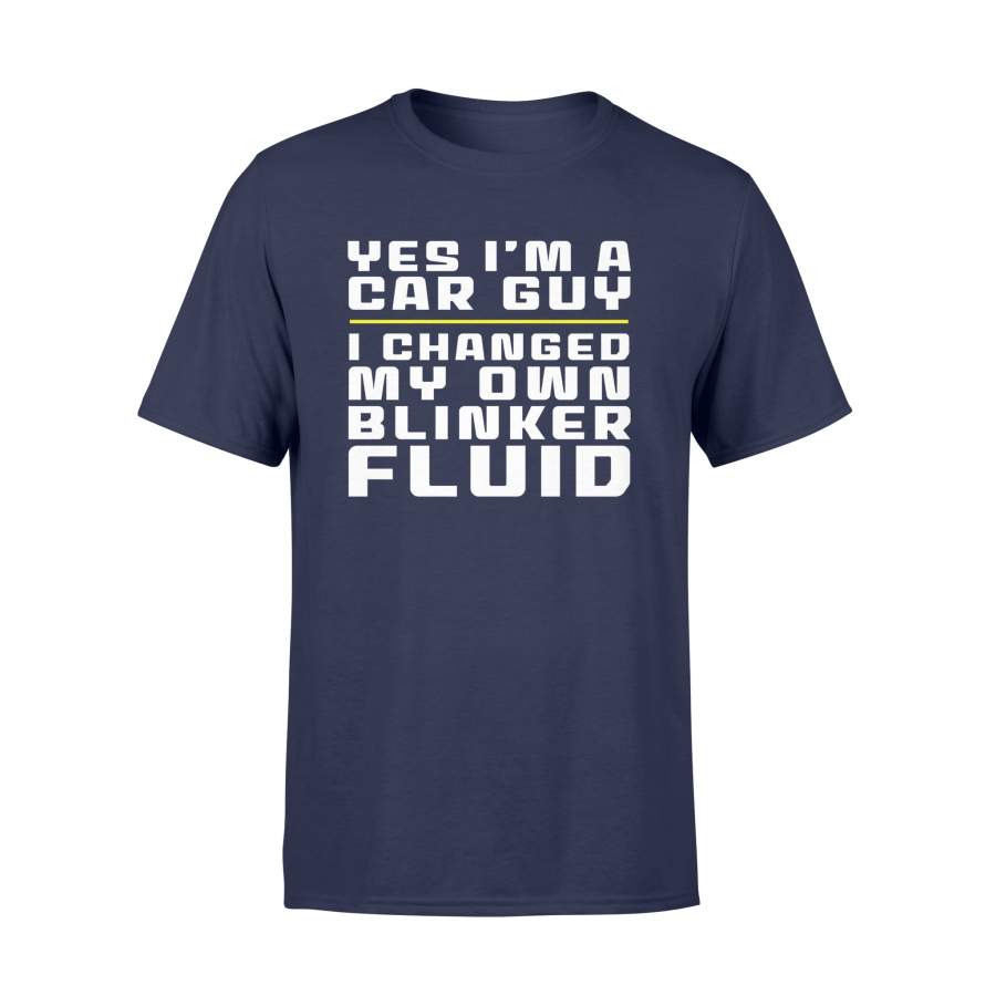 Car Guy Change Blinker Fluid Mechanic Funny Joke Diesel – Mechanic T-shirt