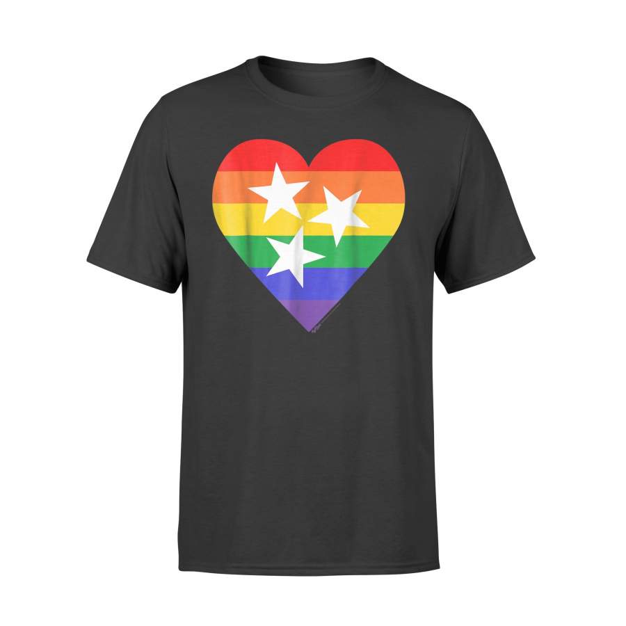 Gay Pride Rainbow Tennessee Flag T Shirt