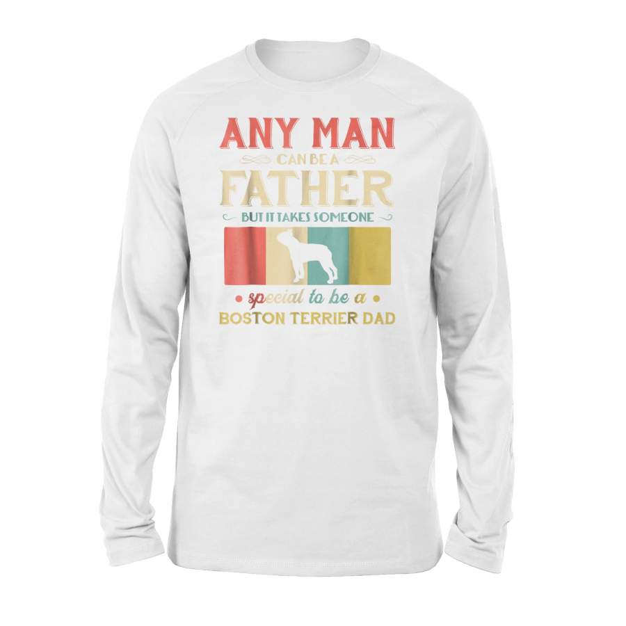 Boston Dad Retro Long Sleeve T-Shirt