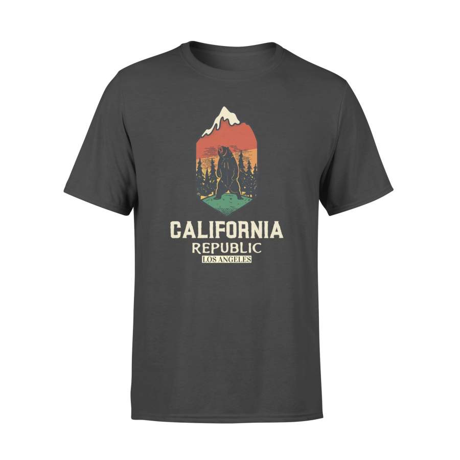 California Republic Los Angeles Vintage Grizzlyba?r – Standard T-shirt