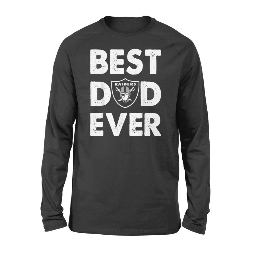 Best Raiders Dad Ever Father’s Day T shirt Son Birthday Gift T Shirt – Standard Long Sleeve