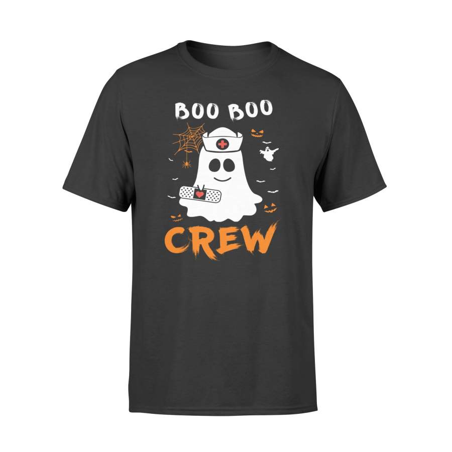 Boo Boo Crew Nurse Ghost Funny Halloween T Shirt – Standard T-shirt