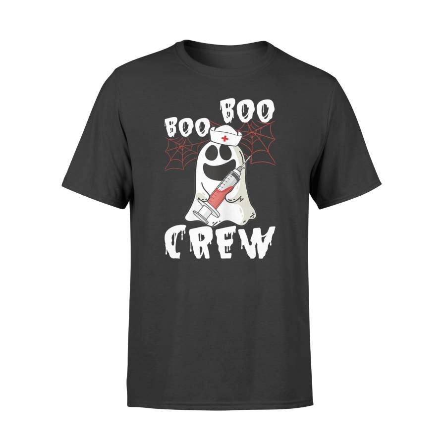 Boo Boo Crew Nurse Ghost Halloween Costume T-Shirt – Standard T-shirt