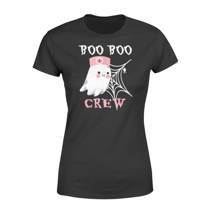 Boo Boo Crew Nurse Ghost Halloween T Shirt – Standard Women’s T-shirt