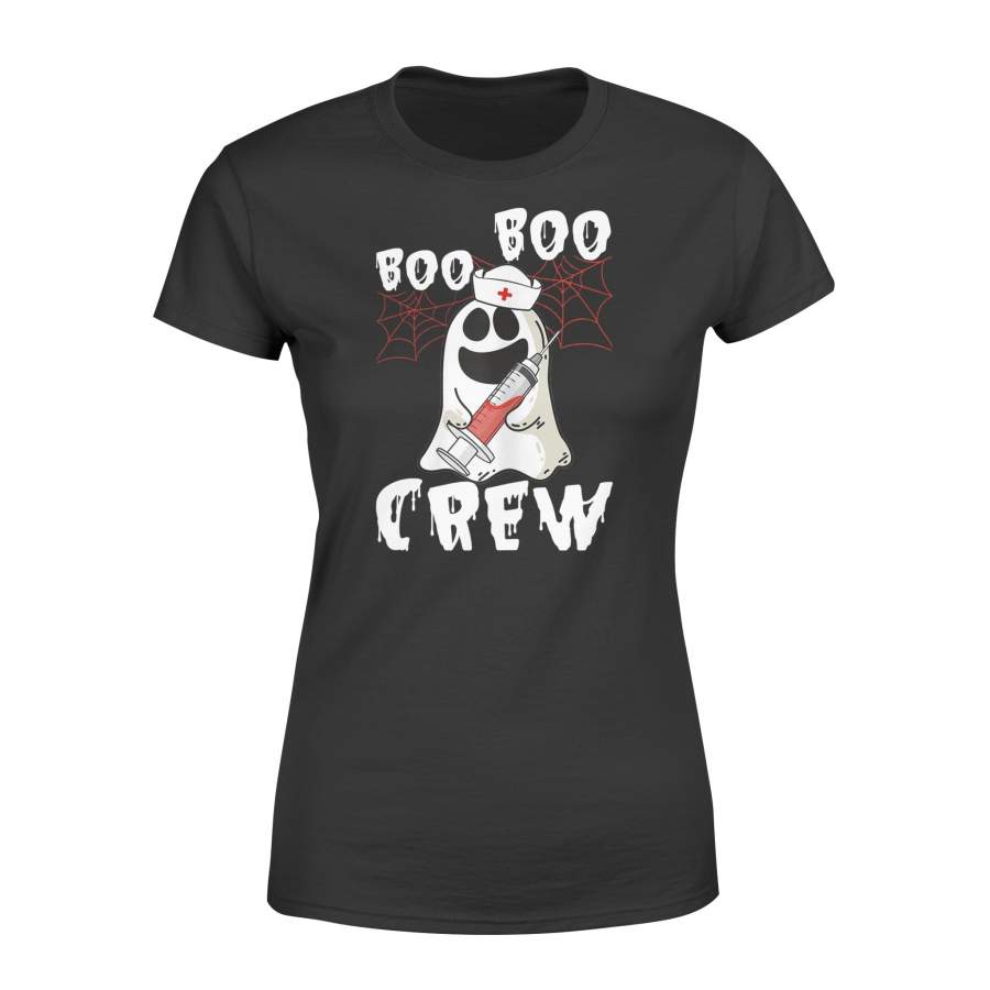 Boo Boo Crew Nurse Ghost Halloween Costume T-Shirt – Standard Women’s T-shirt