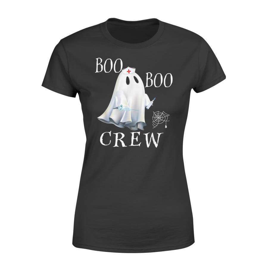 Boo Boo Crew Ghost Nurse Halloween TShirt – Standard Women’s T-shirt