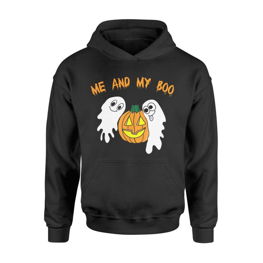 Halloween T Shirt Halloween Me and My Boo Ghosts T-Shirt – Standard Hoodie