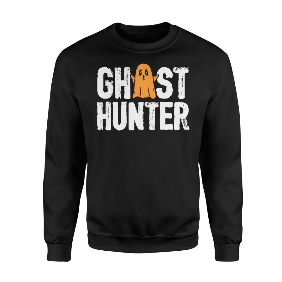 Halloween T Shirt Ghost Hunter T-Shirt – Standard Fleece Sweatshirt