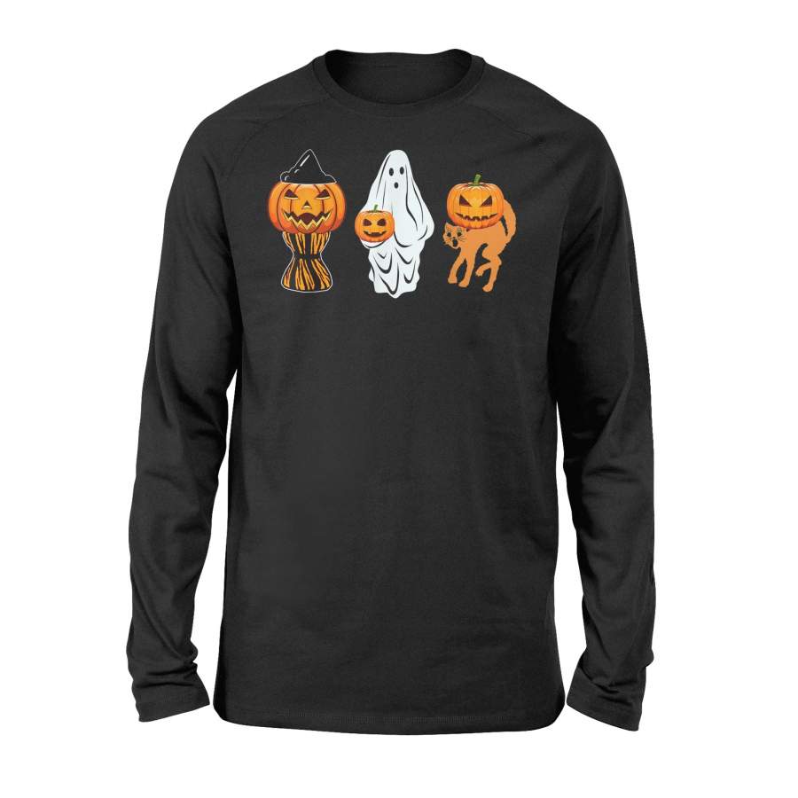 Halloween Tshirt Blow Molds Pumpkin Tshirt Ghost Halloween Tshirt – Standard Long Sleeve