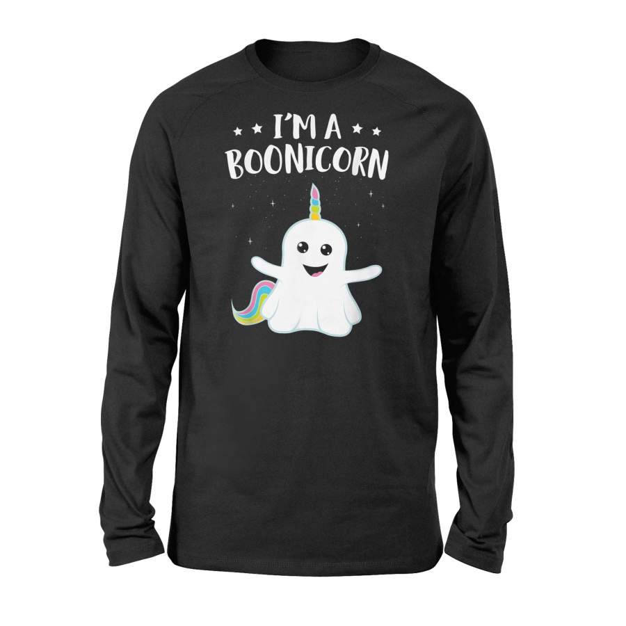 Halloween Tshirt I’m A Boonicorn Shirt Unicorn Ghost Shirt – Standard Long Sleeve