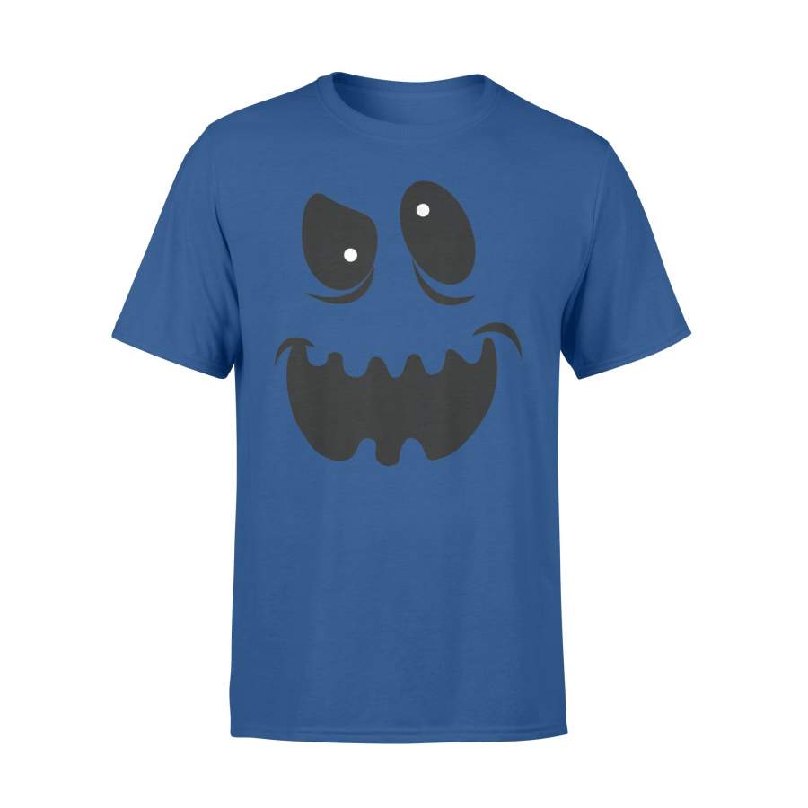 Halloween T Shirt Crazy Eyes Smiling Ghost Halloween T-Shirt – Standard T-shirt