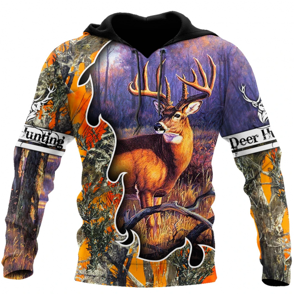 Deer Hunting 3D All Over Print | Hoodie | Unisex | Full Size | Adult | Colorful | HT5552