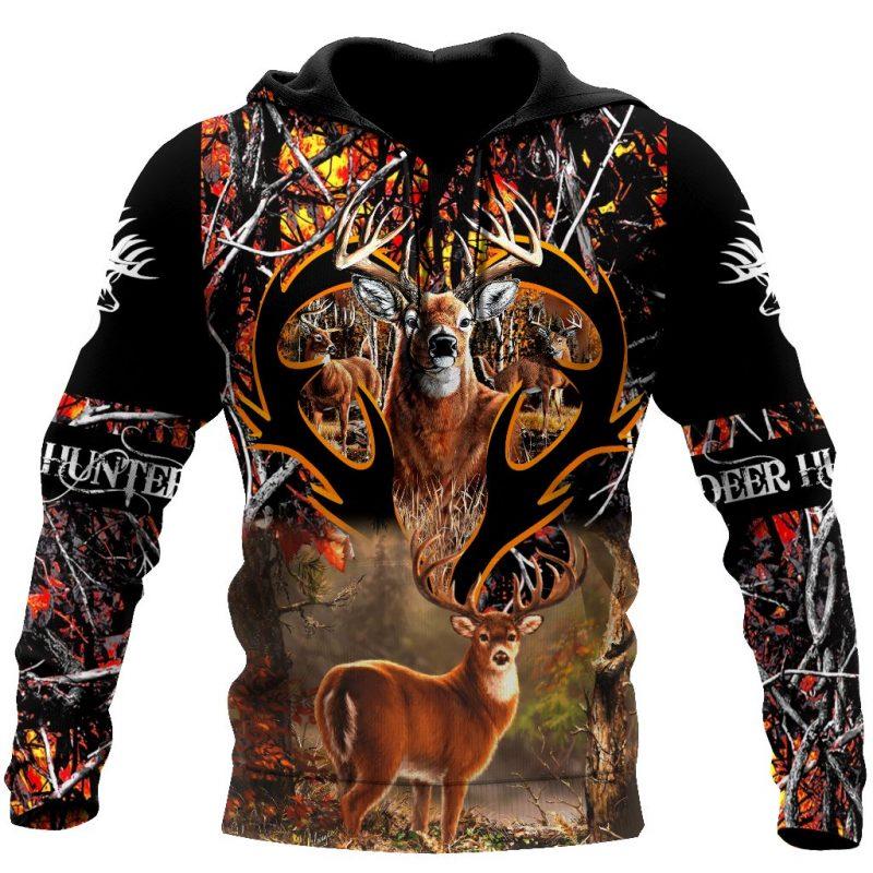 Deer Hunting 3D All Over Print | Hoodie | Unisex | Full Size | Adult | Colorful | HT5556