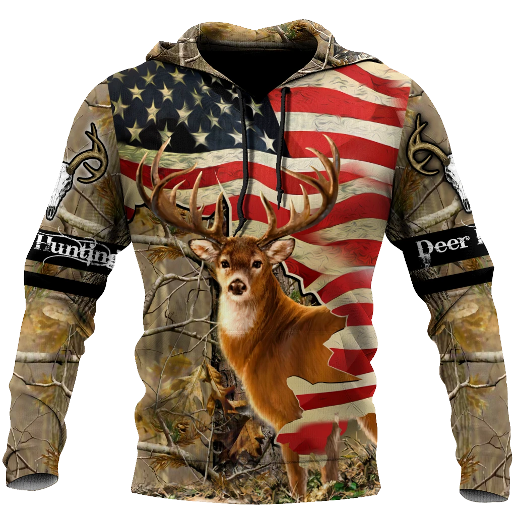 Deer Hunting 3D All Over Print | Hoodie | Unisex | Full Size | Adult | Colorful | HT5559