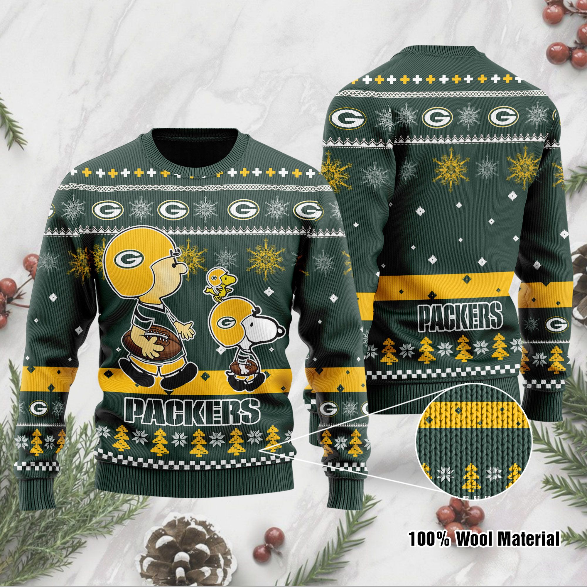 Green Bay Packers SP Ugly Sweater 189 L1MTH0244-XM