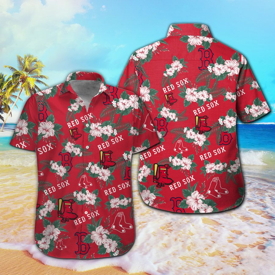 Boston Red Sox Hawaiian Shirt And Shorts 264 L1MTH1935