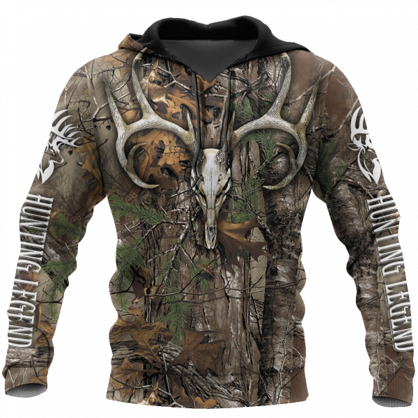 Deer Hunting Camo 3D All Over Print | Hoodie | Unisex | Full Size | Adult | Colorful | HT5574