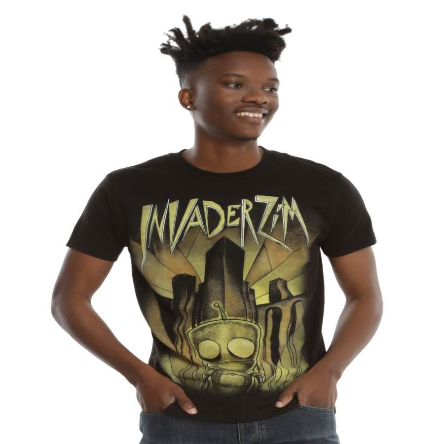 Fashion Men’S Summer T-Shirt Invader Zim Issue #1 Ghost Variant T-Shirt Men Cotton T Shirt