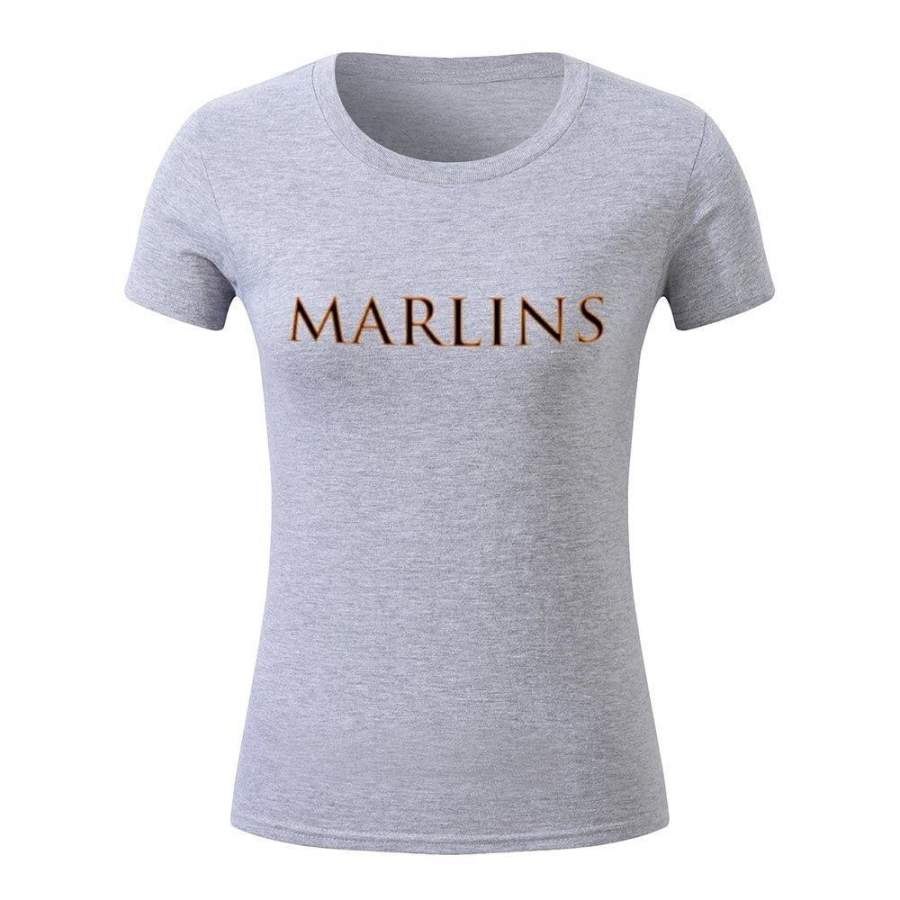 Miami Markinst-Shirt Women Cotton Funny Letter Print Emoticon Years Uk Logos Design Printing Shirt