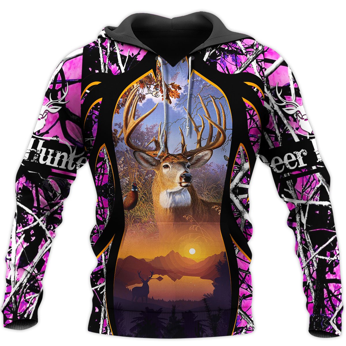 Deer Hunting Camo 3D All Over Print | Hoodie | Unisex | Full Size | Adult | Colorful | HT5568