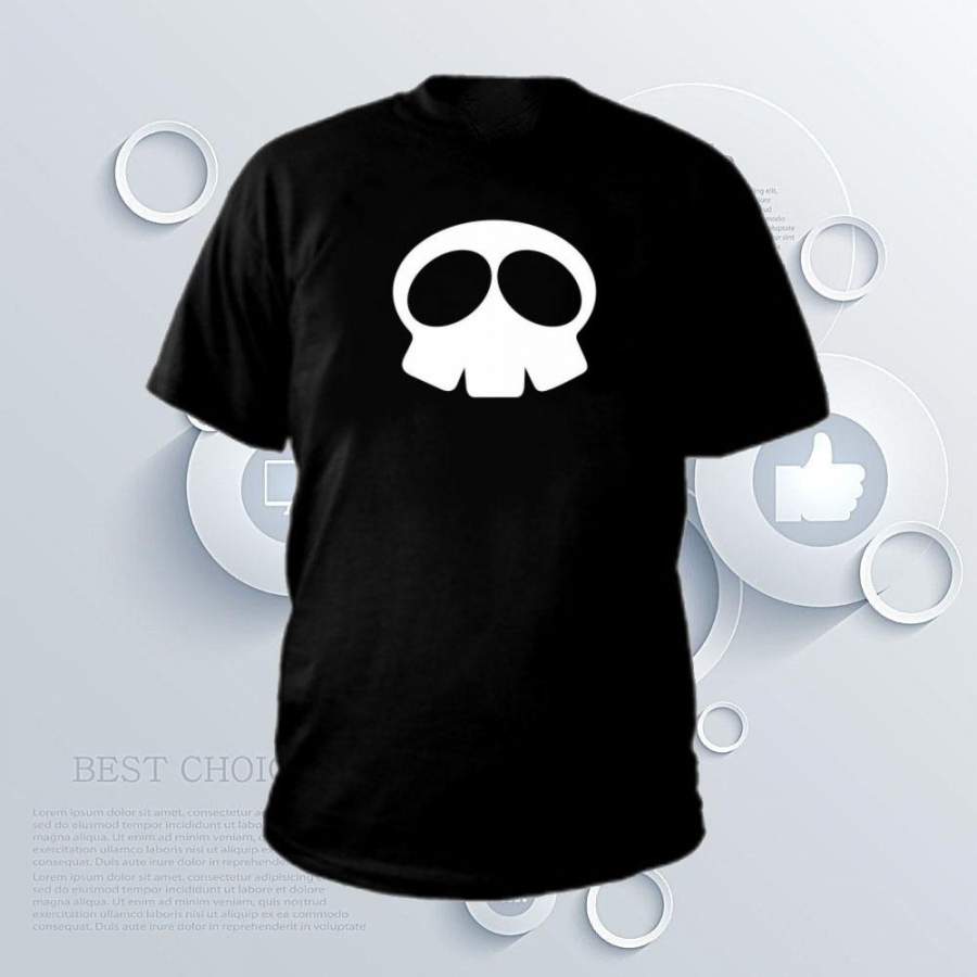 Black Mens Ghost T Shirt