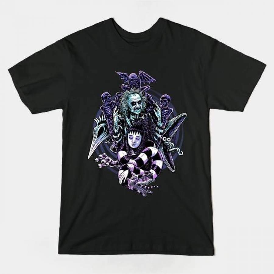 Cotton Men’S T-Shirt Beetlejuice Ghost With The Most T Shirt