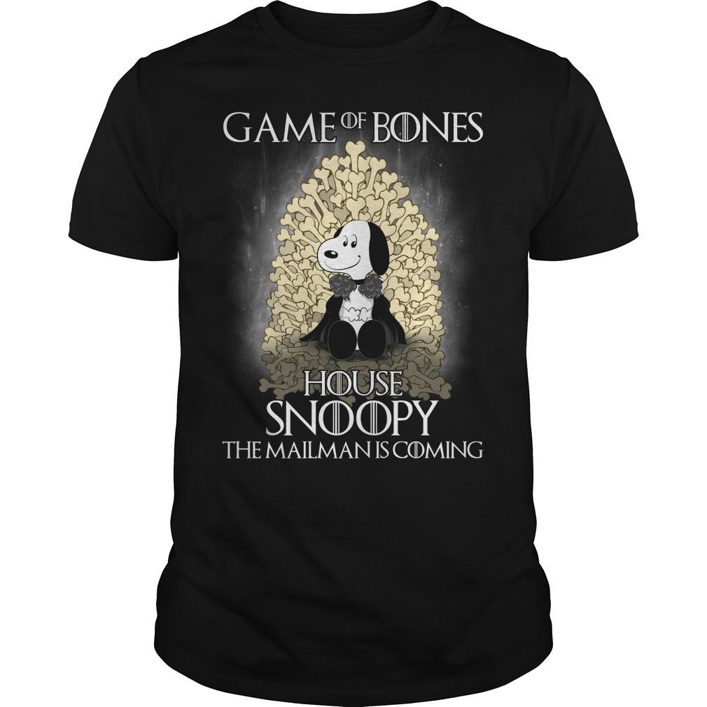 Game Of Bones Snoopy shirt