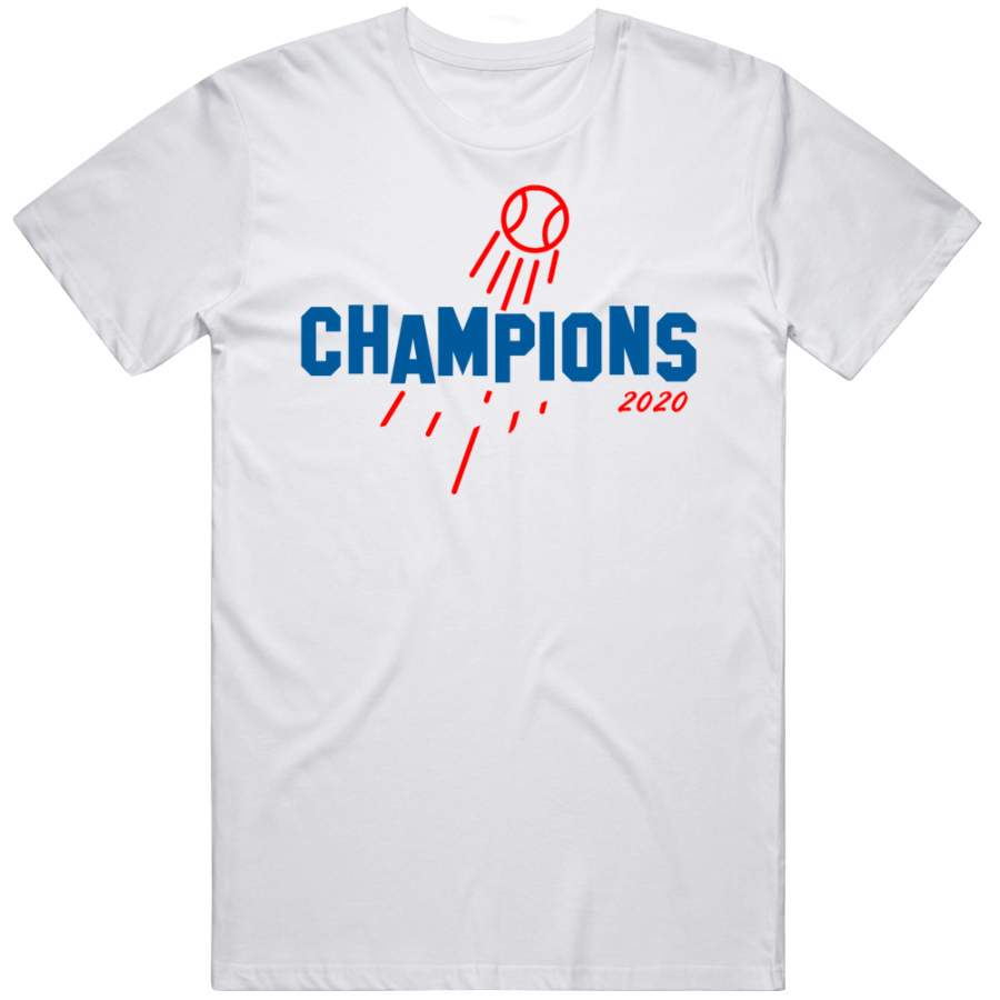 Champions World Champions Los Angeles Baseball Fan T Shirt