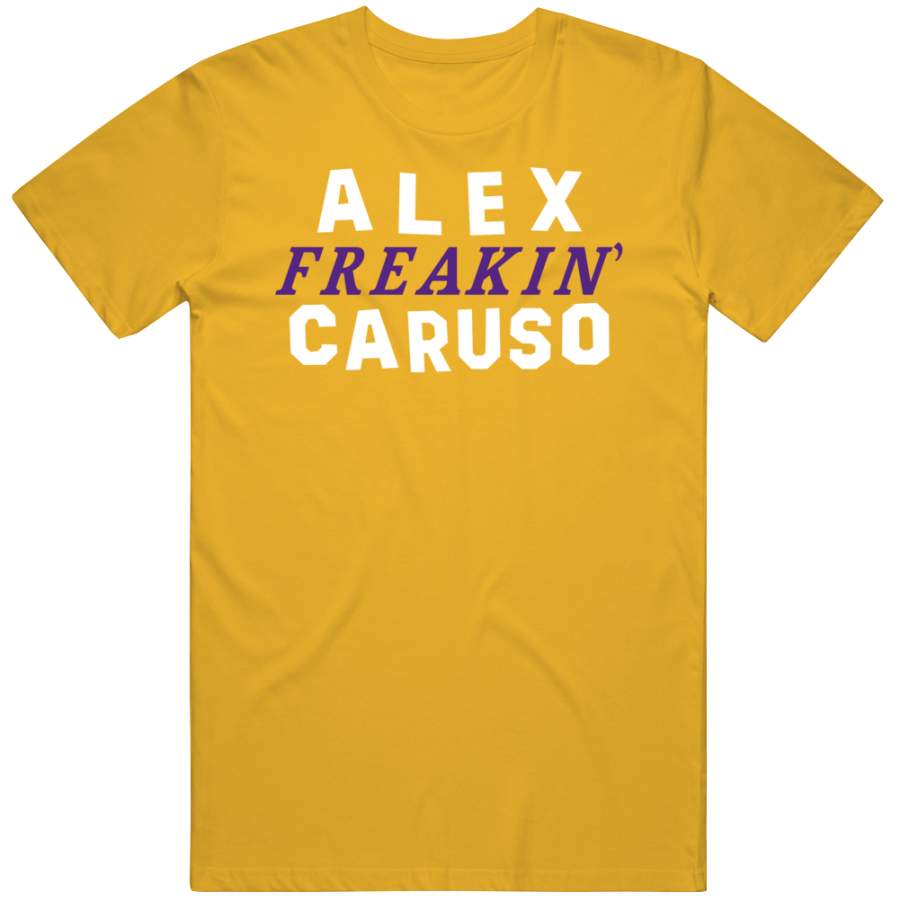 Alex Caruso Freakin Los Angeles Basketball Fan V3 T Shirt