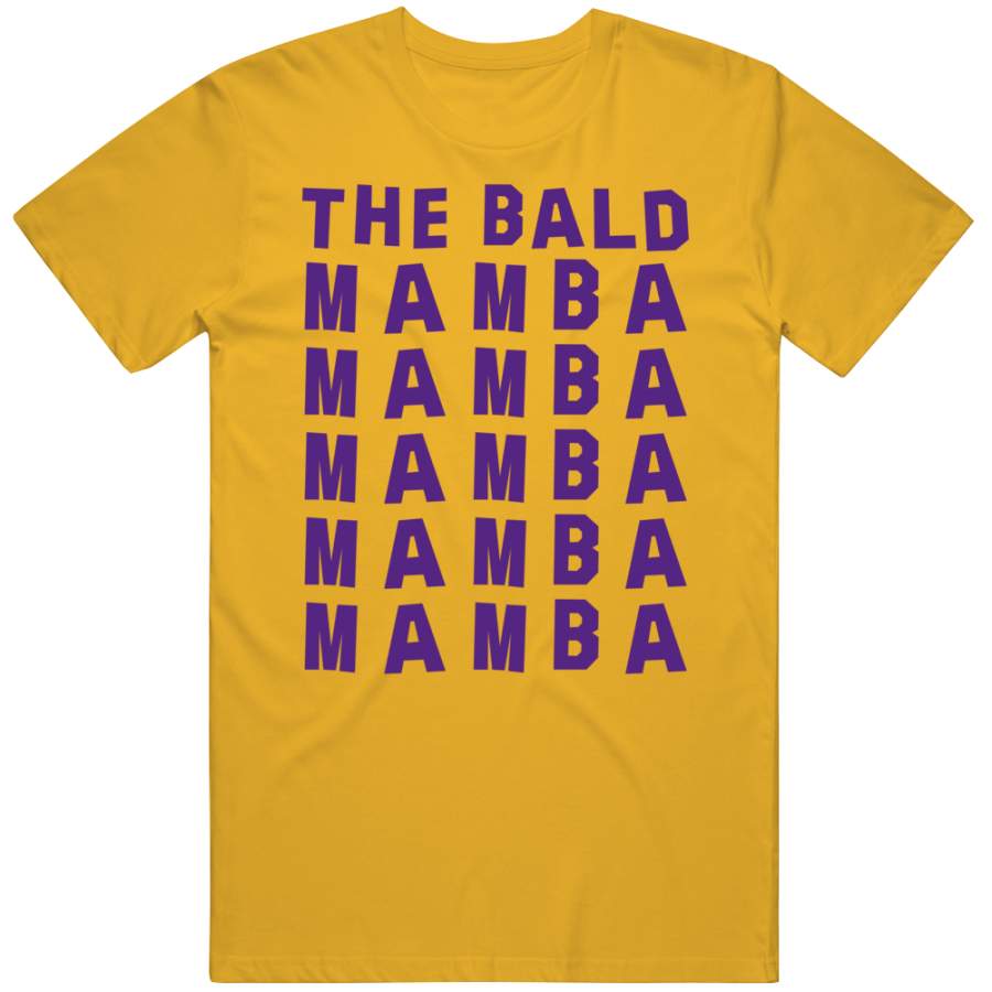 Alex Caruso The Bald Mamba X5 Los Angeles Basketball Fan T Shirt