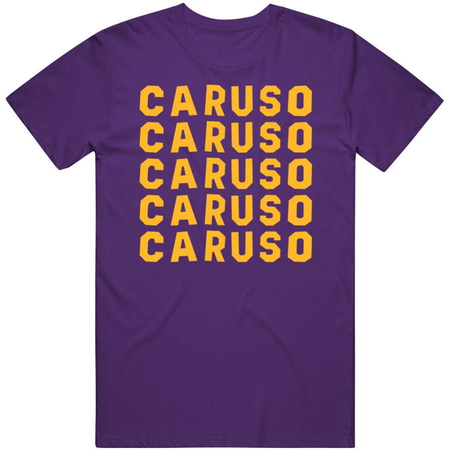 Alex Caruso X5 Los Angeles Basketball Fan V3 T Shirt