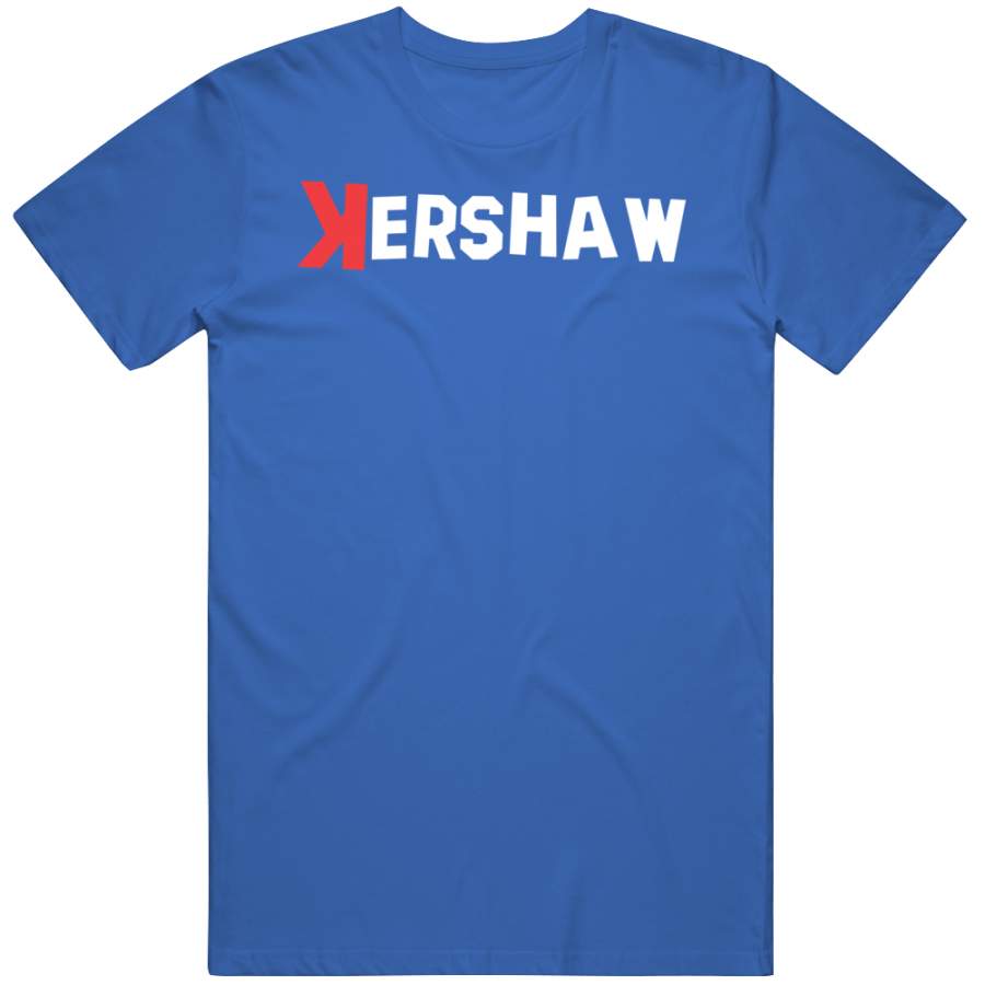 Clayton Kershaw Strikeout K Los Angeles Baseball Fan T Shirt