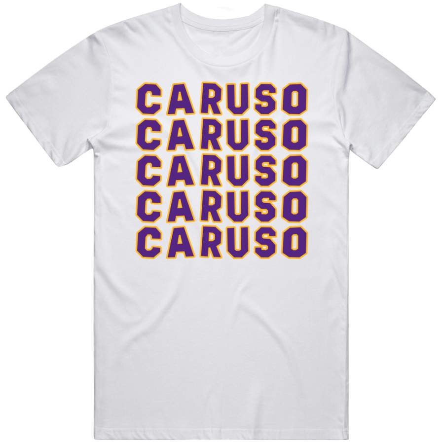 Alex Caruso X5 Los Angeles Basketball Fan T Shirt