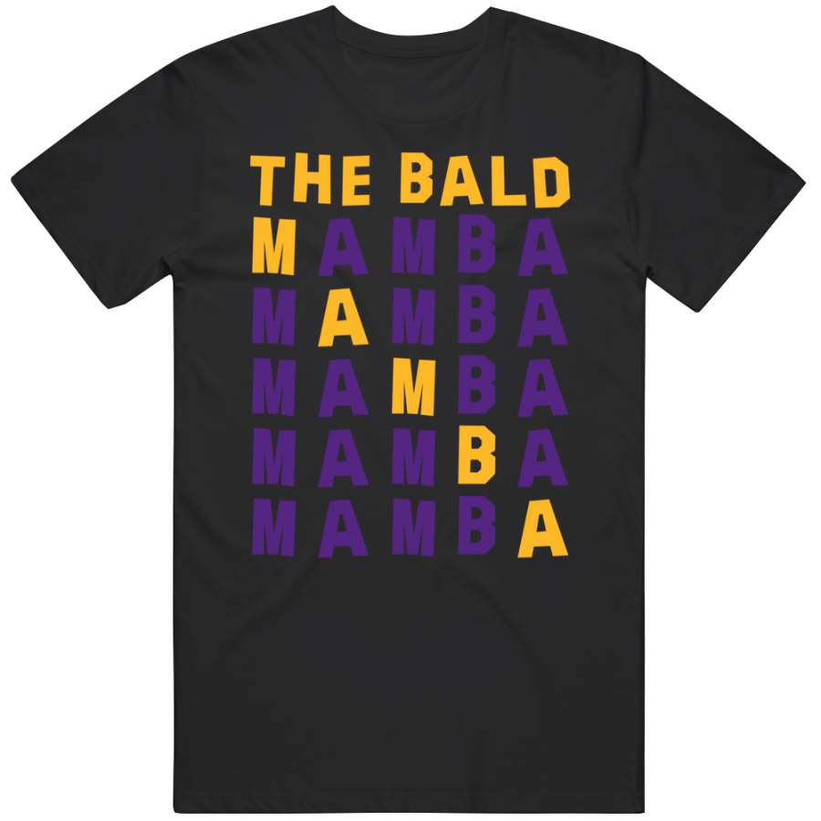 Alex Caruso The Bald Mamba X5 Los Angeles Basketball Fan V3 T Shirt