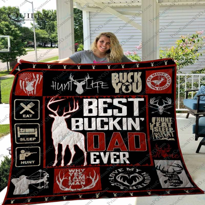 A Special Gift For Fans Hunting Quilt Blanket