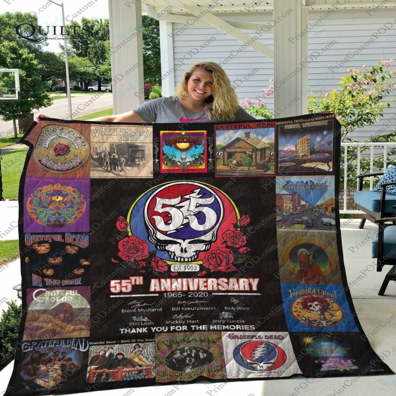 BL Grateful Dead Quilt Blanket