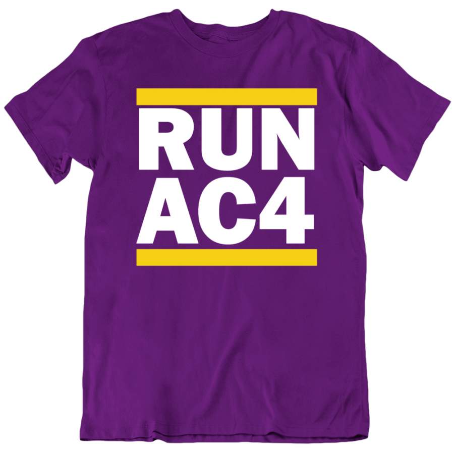 Alex Caruso RUN AC4 Los Angeles Basketball Fan v2 T Shirt