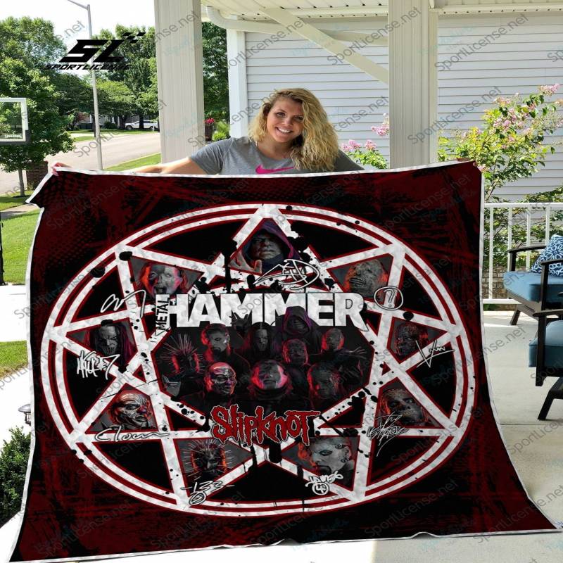 H Slipknot Quilt Blanket For Fans