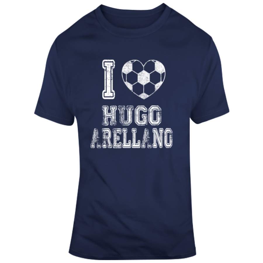 Hugo Arellano I Heart Los Angeles Soccer T Shirt