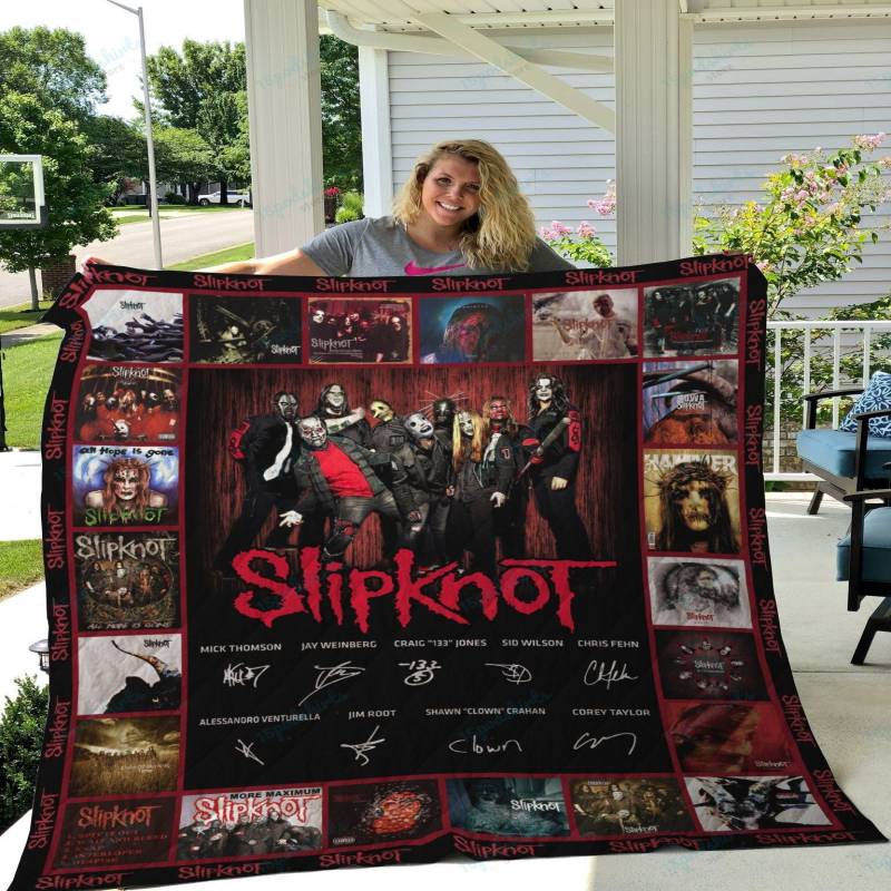 M Slipknot Quilt Blanket Ver 2