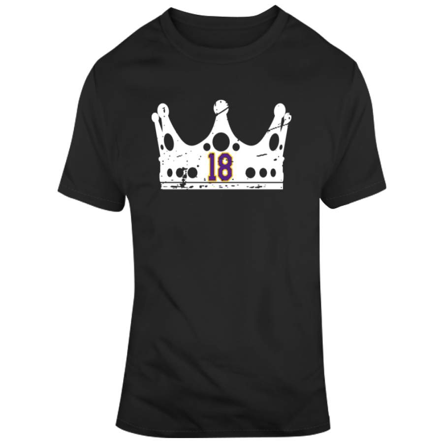 Dave Taylor Crown Distressed Los Angeles Hockey Fan T Shirt