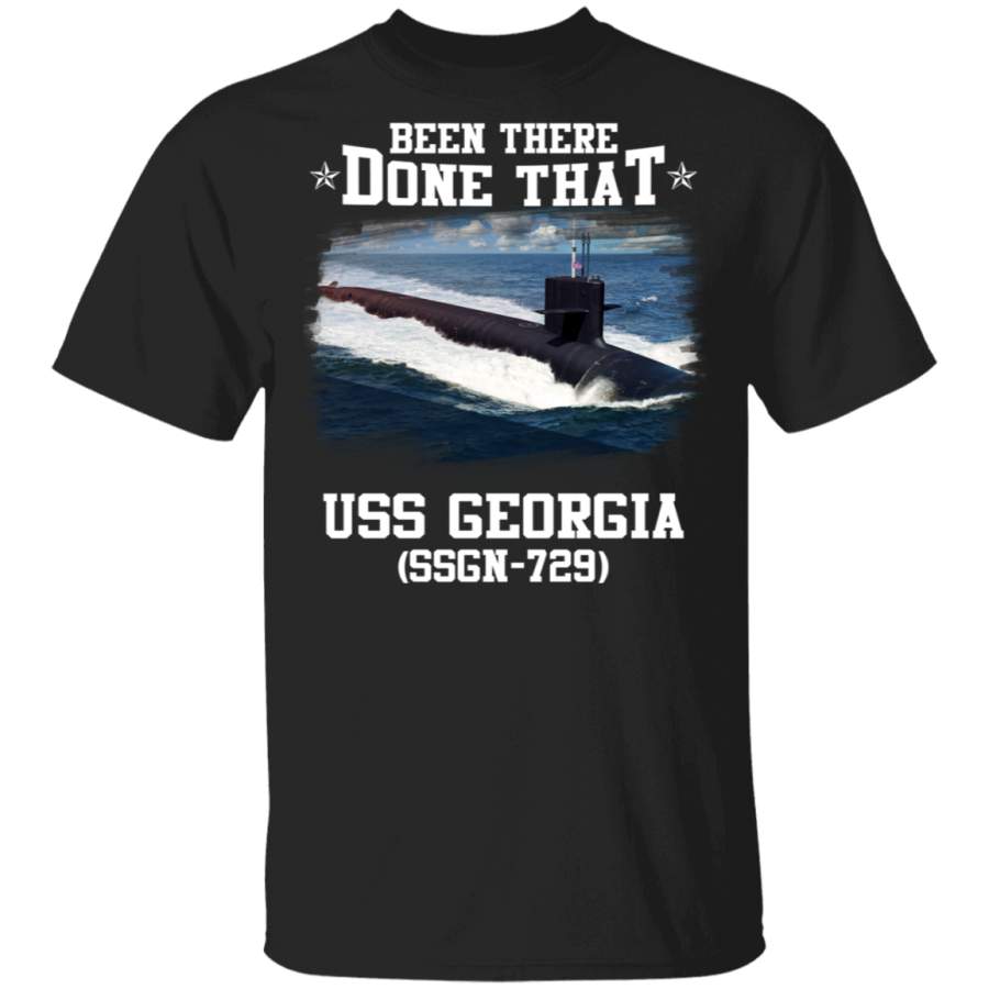 USS Georgia SSGN-729 Veterans Day Christmas Gift T-Shirt