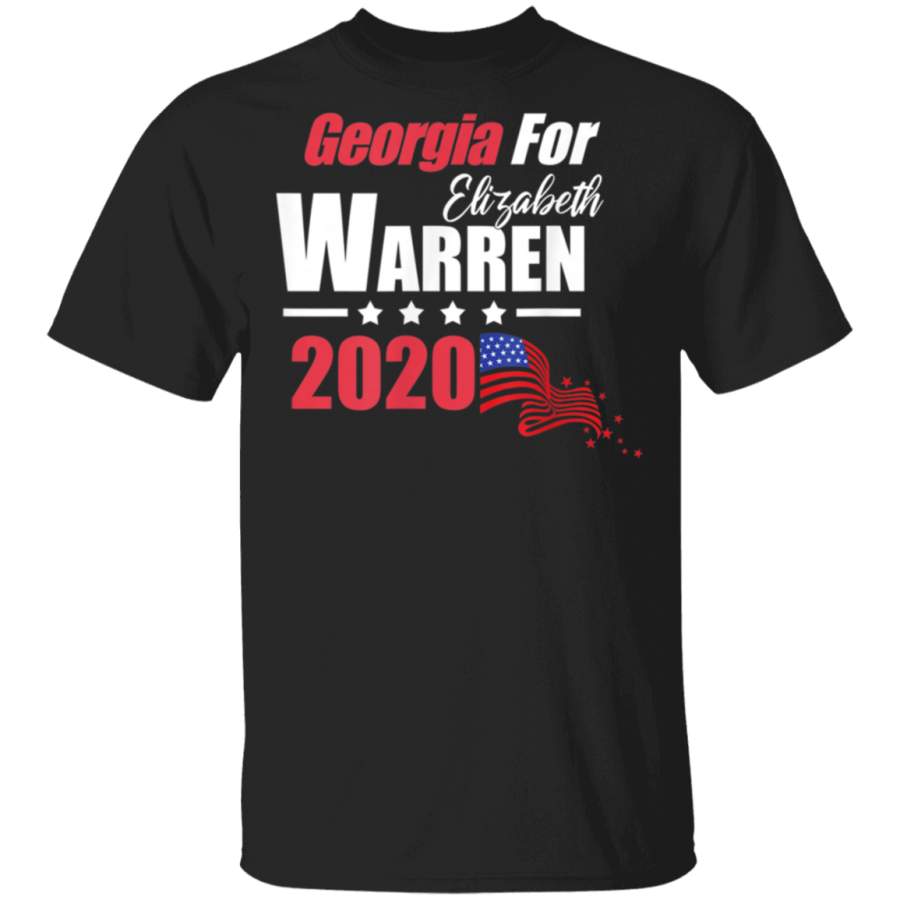 GA Georgia For Elizabeth Warren 2020 President Democrat TShirt