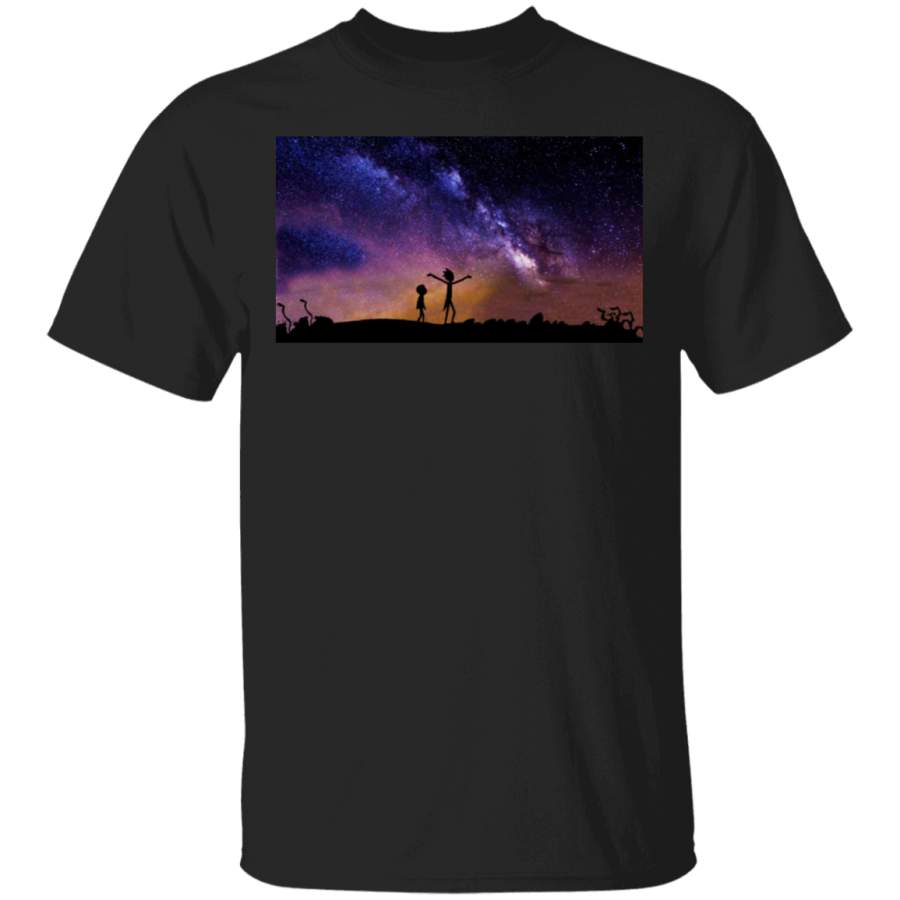 Rick And Morty Starry Night Shirt