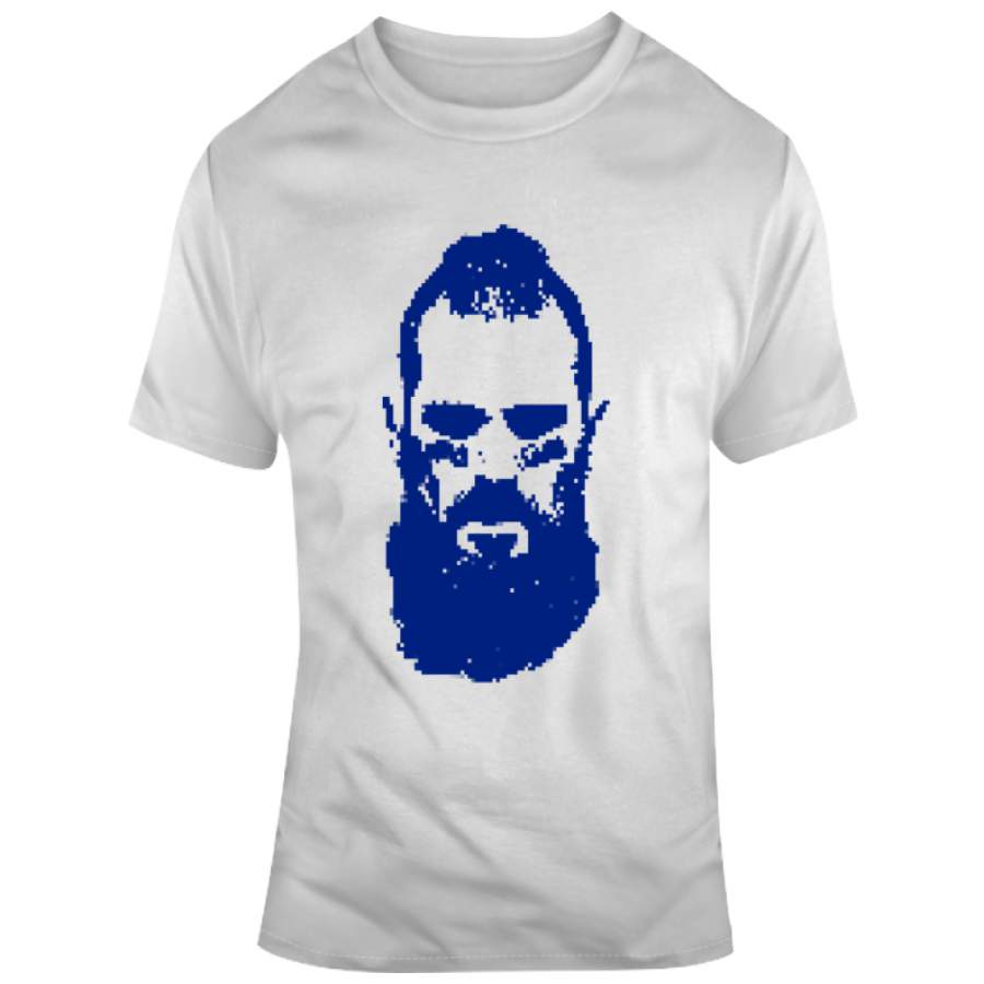 Eric Weddle Silhouette Big Head Los Angeles Football Fan 8 bit T Shirt