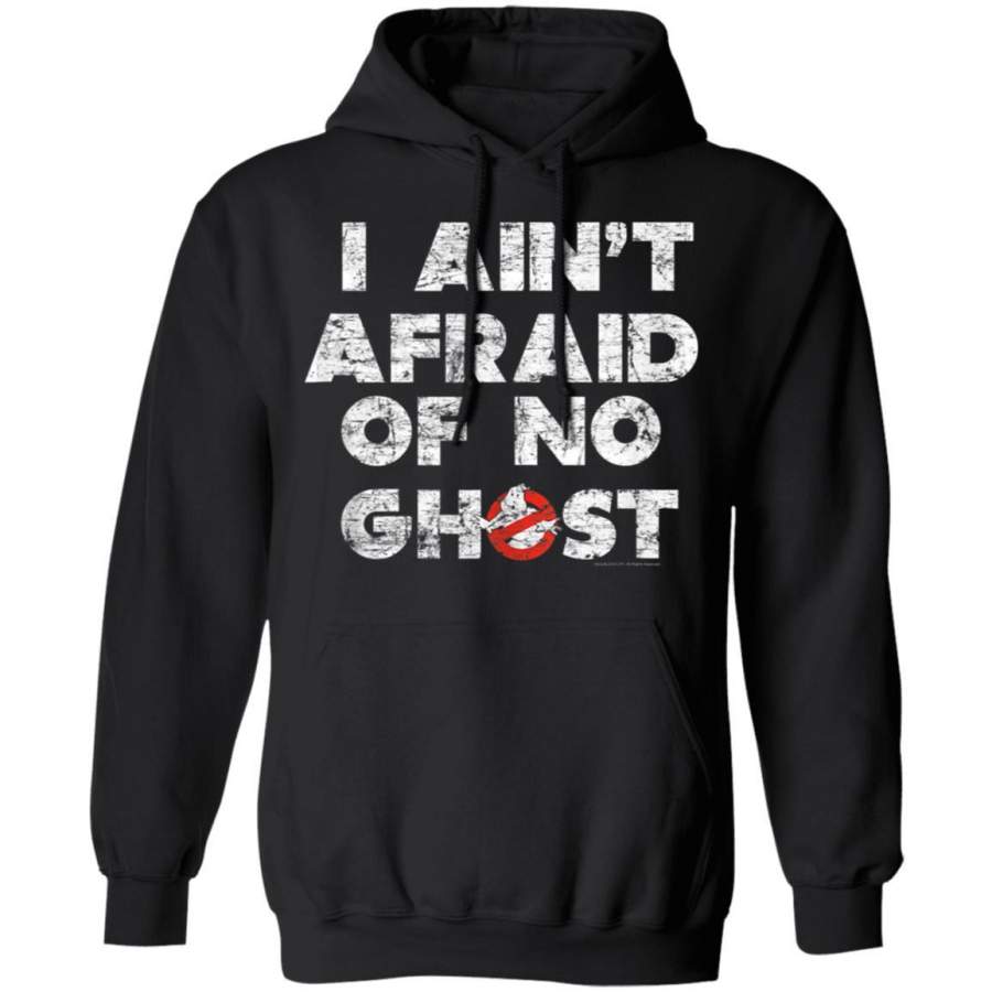 Ghostbusters I Ain’t Afraid Distressed Hoodie