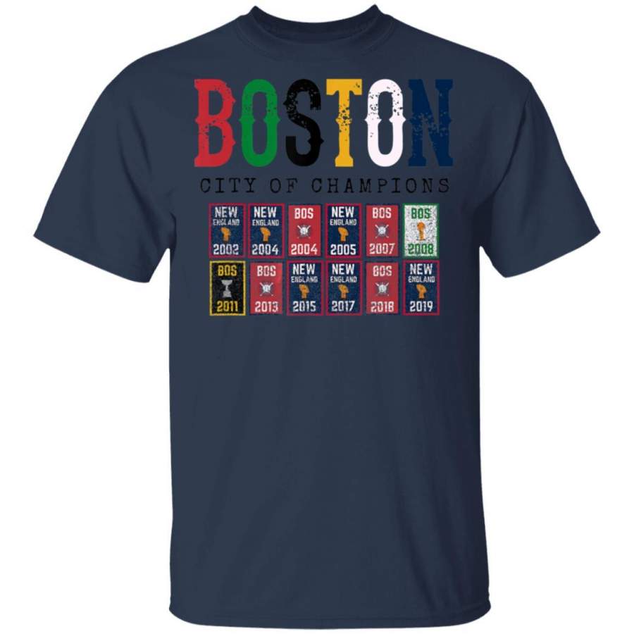 Boston City Champion Sports Championship Banner Title Coffee Mug Unisex Men Women Tshirt