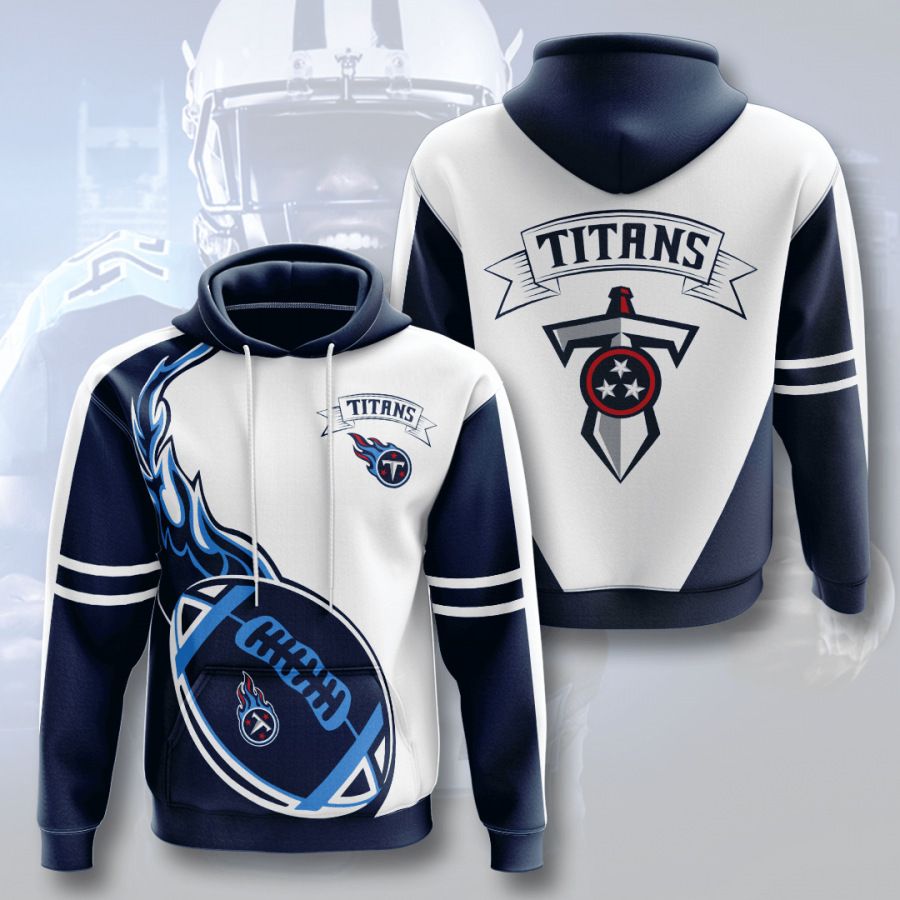 Fall/winter Tennessee Titans men’s 3D digital printing hoodie