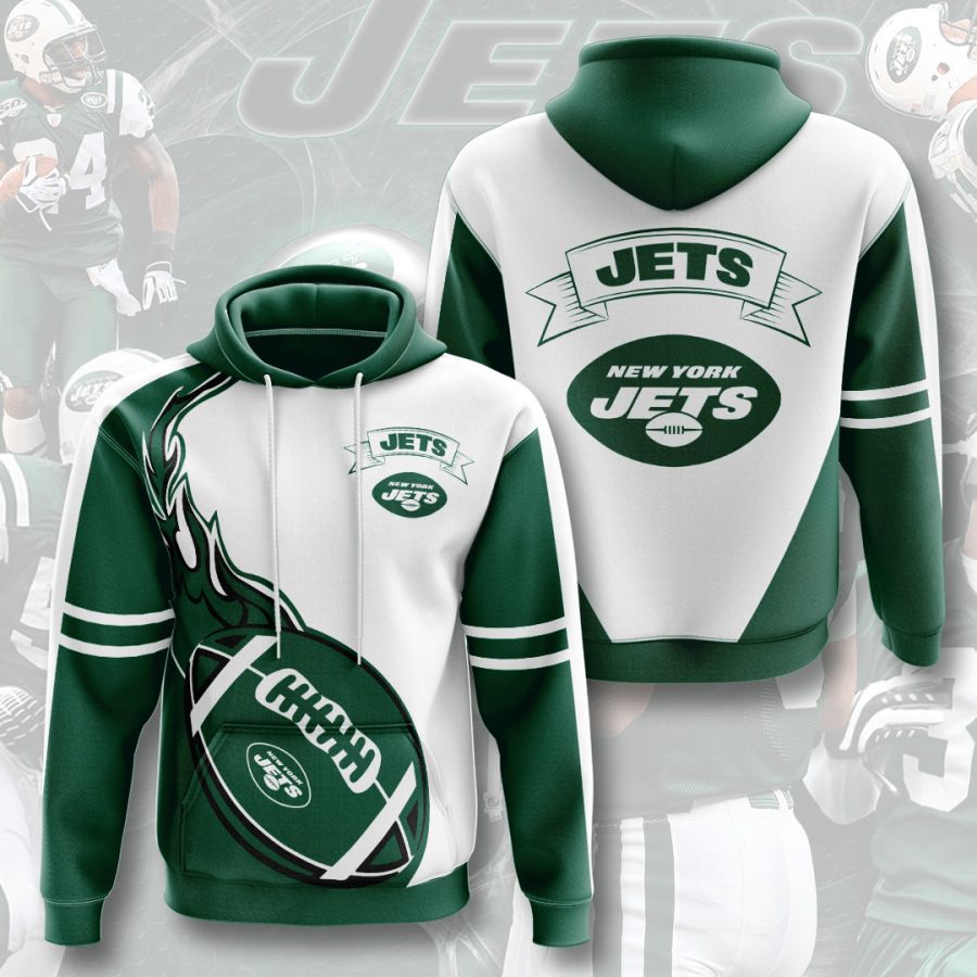 Fall/winter New York Jets men’s 3D digital printing hoodie